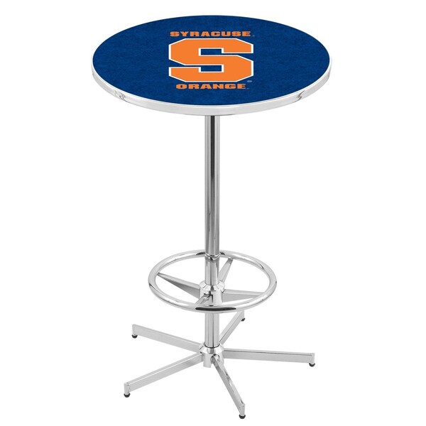 42" Chrome Syracuse Pub Table